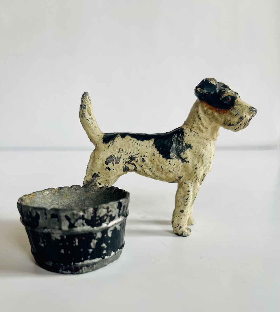 Chien terrier - Plomb de Nuremberg -photo-4